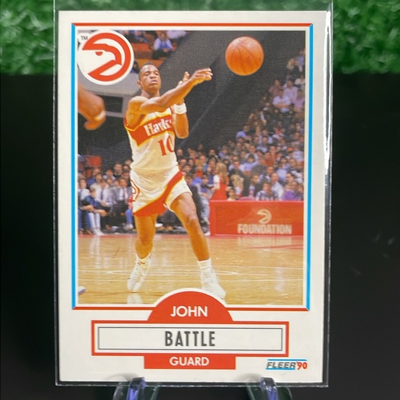 Lot of 10 Atlanta Hawks Basketball 🏀 Trading Cards - Picture 9 of 10